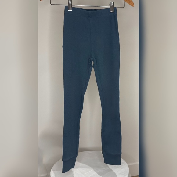 ZARA Kids Leggings / Pj Bottoms - Size 9 - Turquoise - Picture 2 of 4